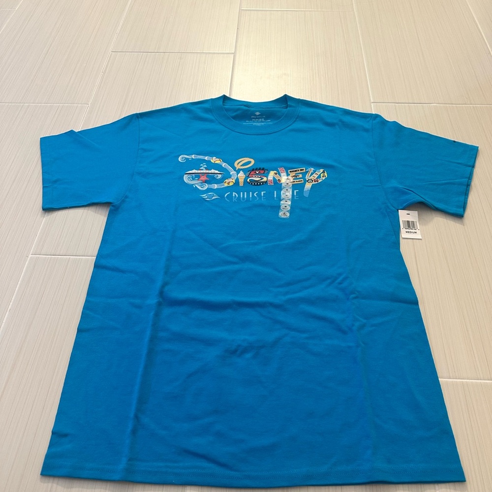 Disney Cruise Line Teal Shirt